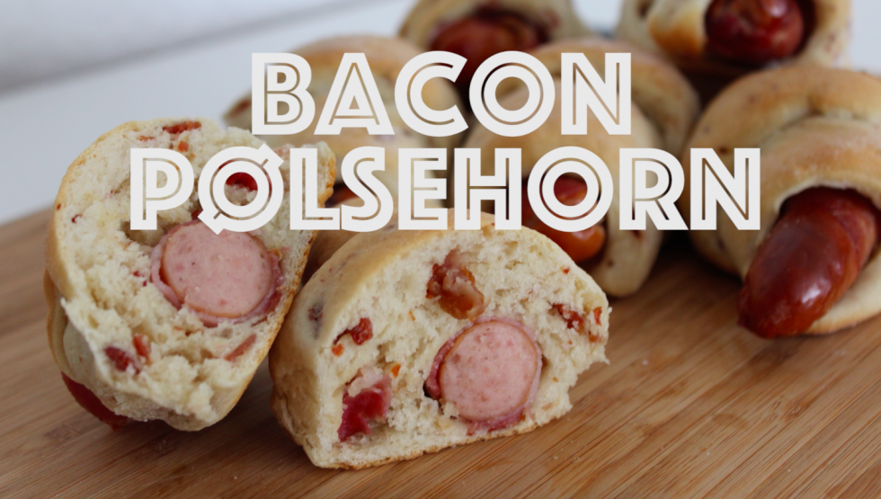 Bacon-pølsehorn