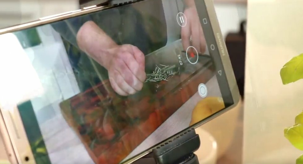 Huawei Mate 10 Pro: Sådan skyder vi madlavningsvideoer 