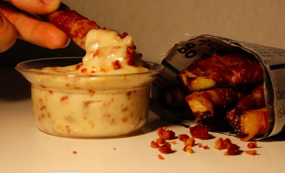 Bacon Fries med Baconnaise