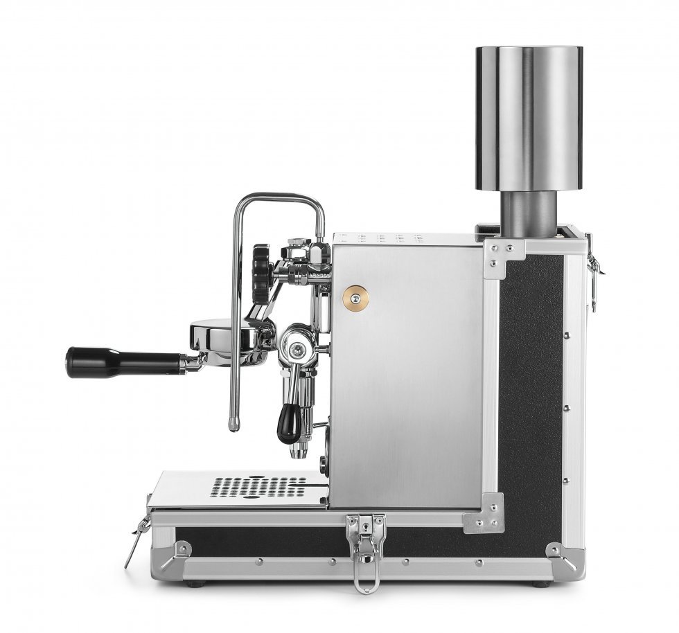 Porta Via: Verdens første transportable espressomaskine