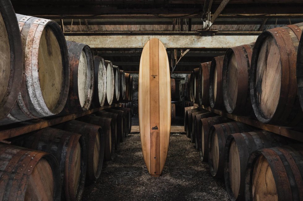 Skotske Glenmorangie laver surfbrætter af kasserede whisky-tønder