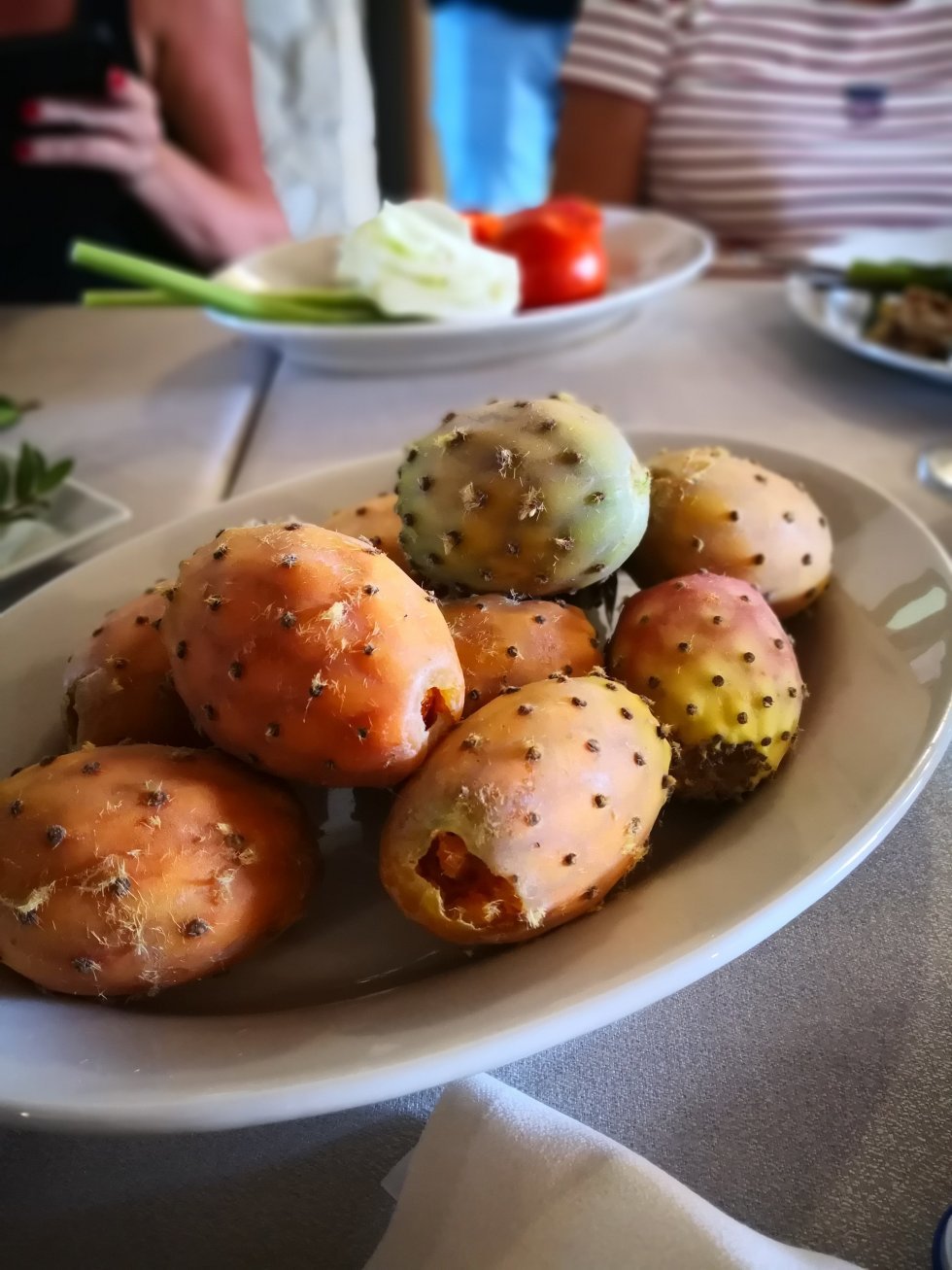Prickly Pear også kaldet figen-kaktus. - Fra hjemmebrygget vin til løg-is: en kulinarisk rejse gennem Sardinien