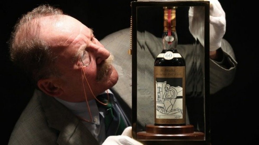 92-årig whisky solgt for 7 millioner på auktion