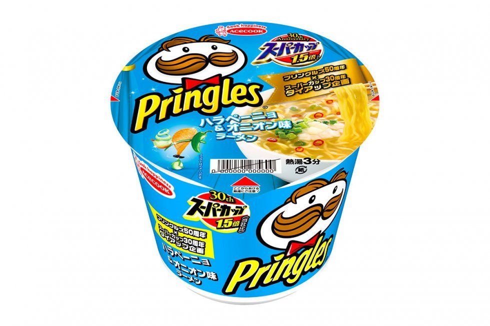 Pringles lancerer nudler med smag af Sourcream & Onion