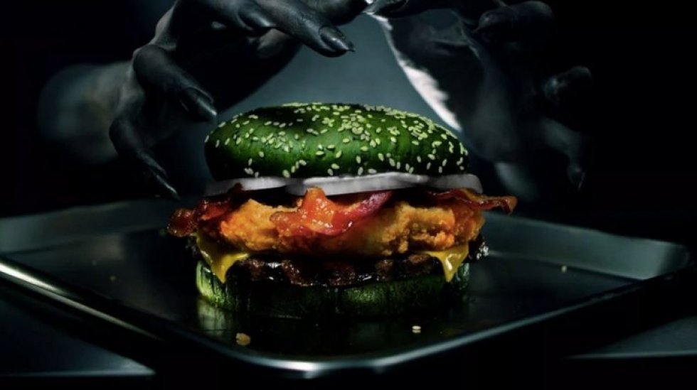 Burger King har skabt en halloween-burger, der kan fremkalde mareridt