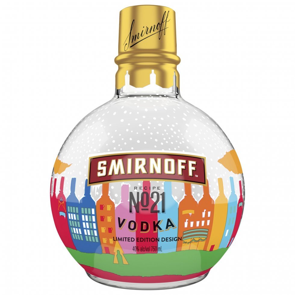 Smirnoff lancerer julekugler med vodka