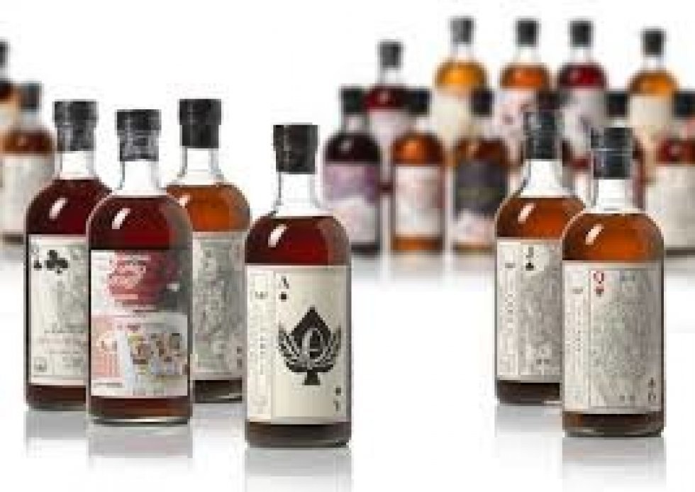 Den dyreste, japanske whiskysamling nogensinde er kommet på auktion