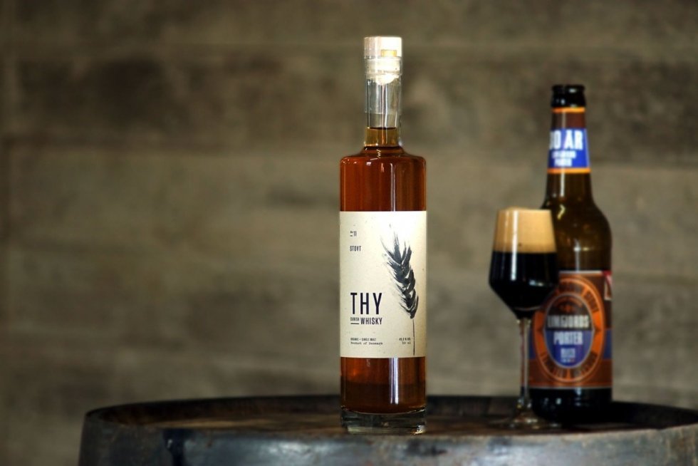Thy Whisky lancerer Stovt-whisky, som er lagret på Limfjordsporter-fade
