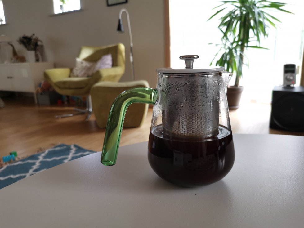 ARCA X-Tract i brug til kaffeinfusion. - ARCA X-tract: designvenlig softbrew-kande brygger kaffe og te med infusion (test)