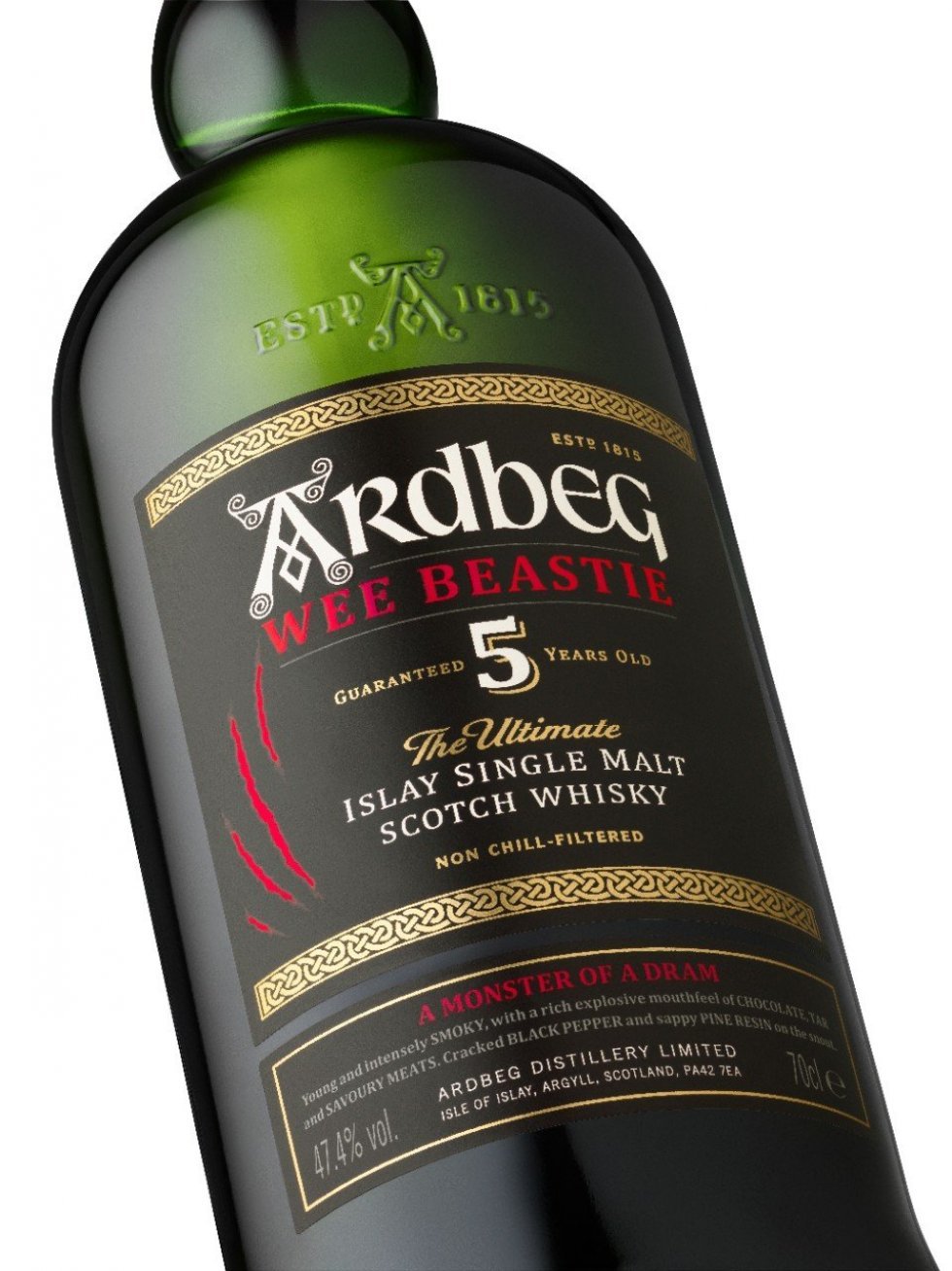 Ardbeg lancerer Wee Beastie: en 5-årig whisky til deres faste sortiment