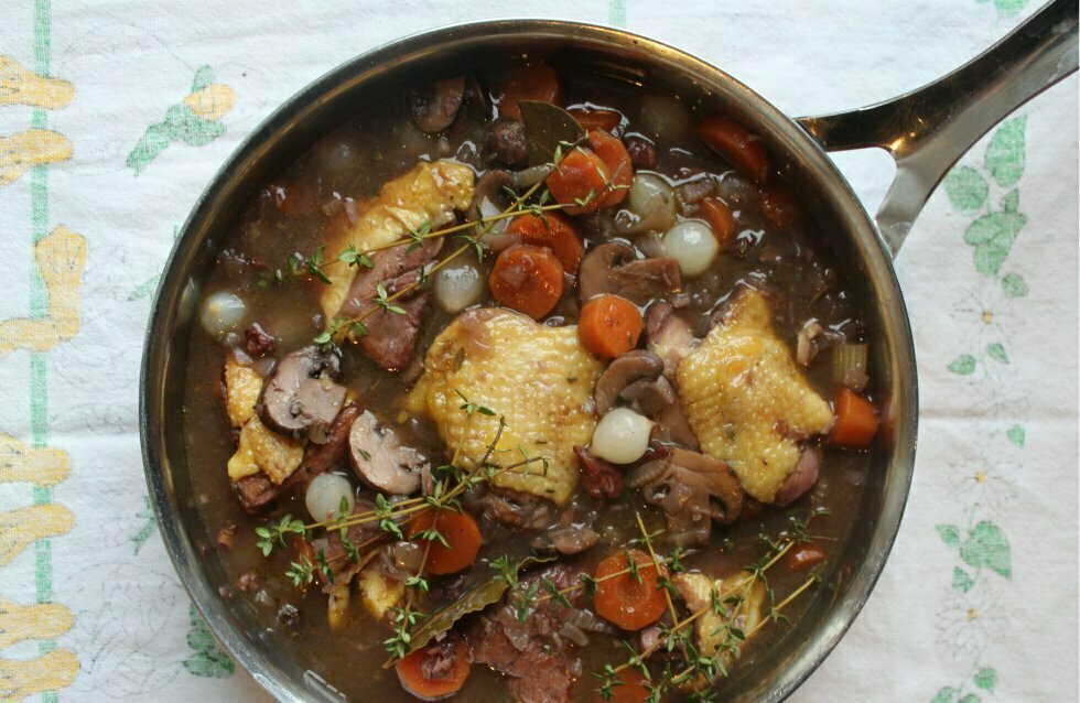 Coq au Vin - Simremad: 10 opskrifter til aftensmad med god tid