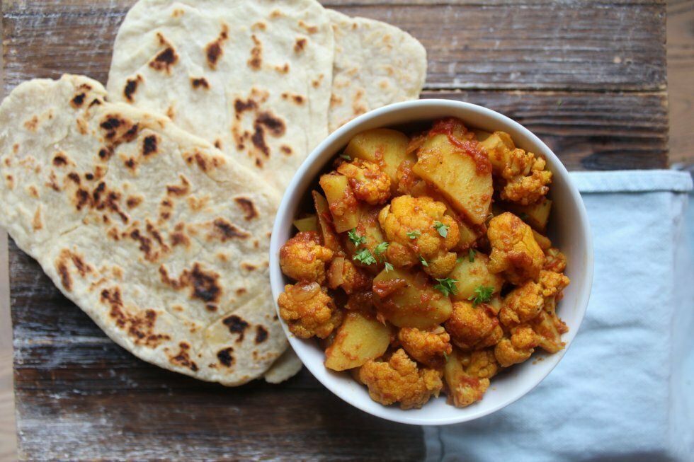 Aloo Gobi - Indisk mad: 10 opskrifter på indisk hverdagsmad