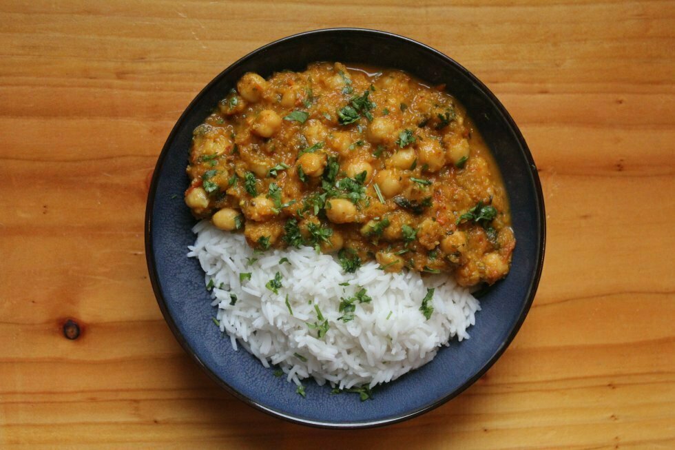 Chana Masala - Indisk mad: 10 opskrifter på indisk hverdagsmad