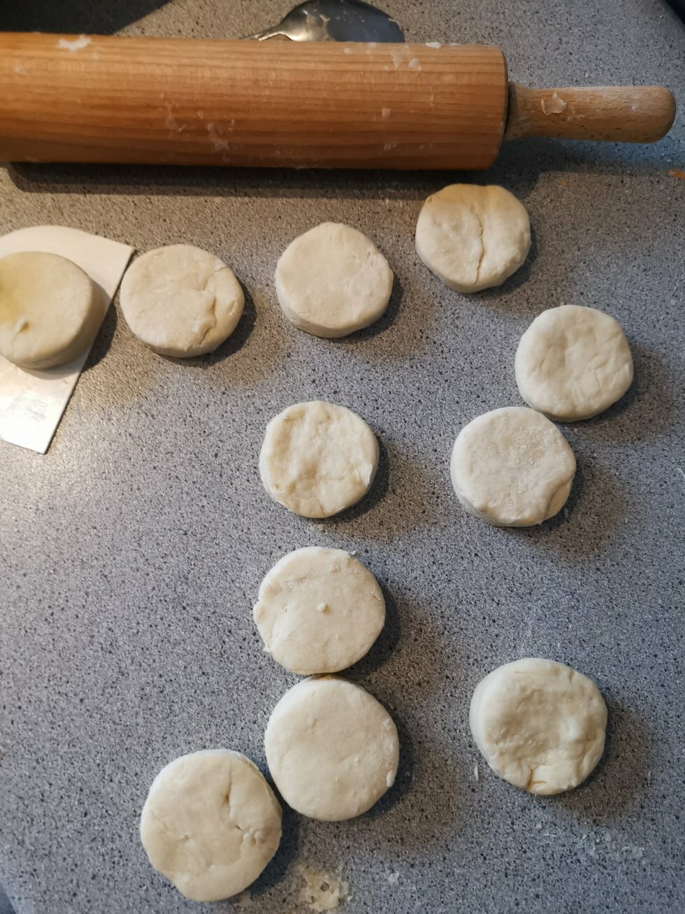 Klar til bagning! - Amerikanske biscuits