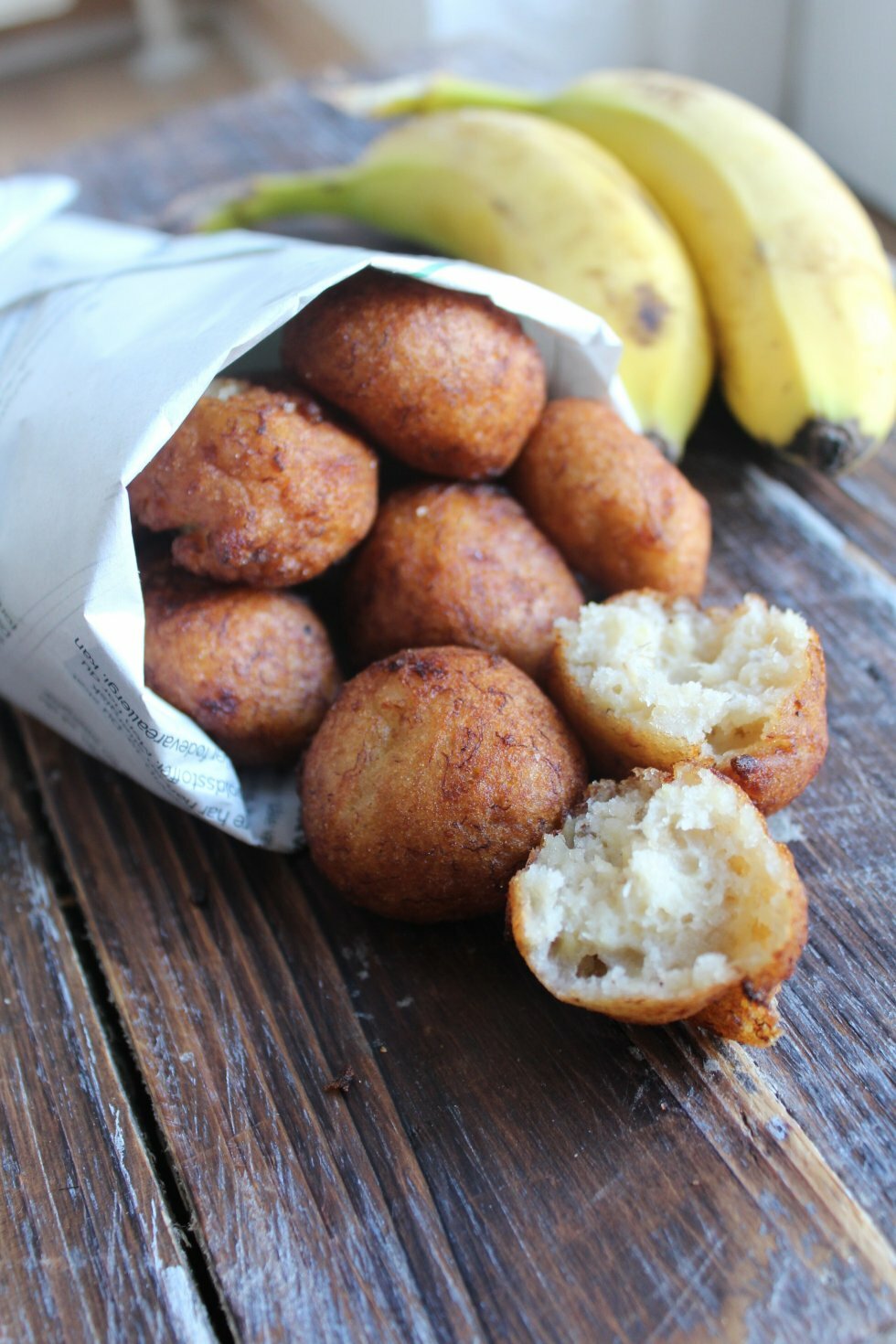 Cekodok Pisang - malaysiske banan-fritter