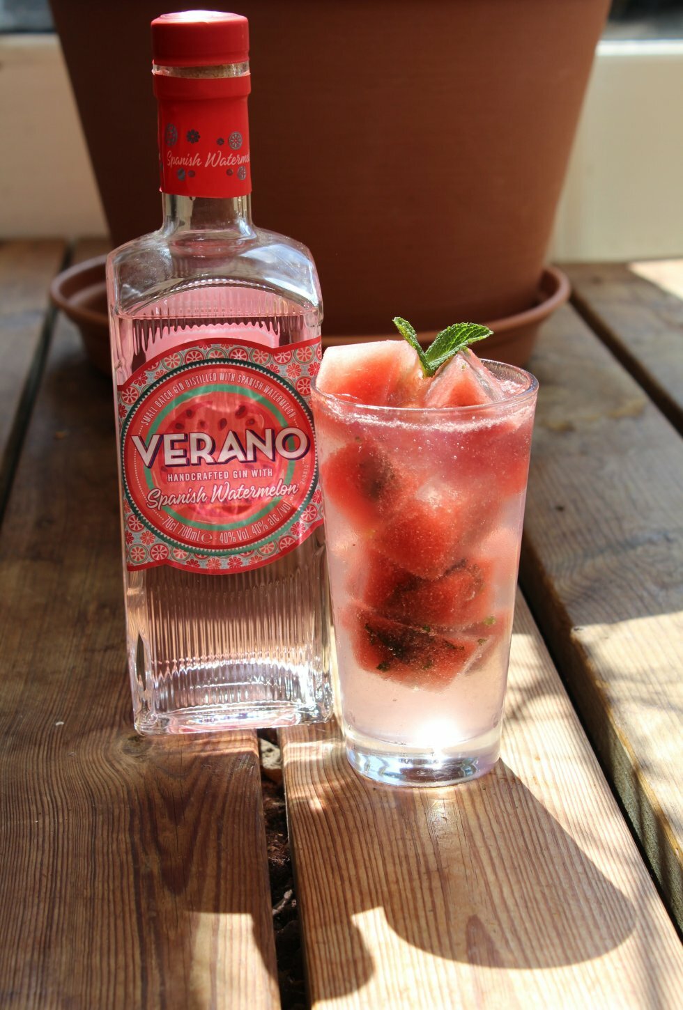 Sommercocktail: Watermelon G&T