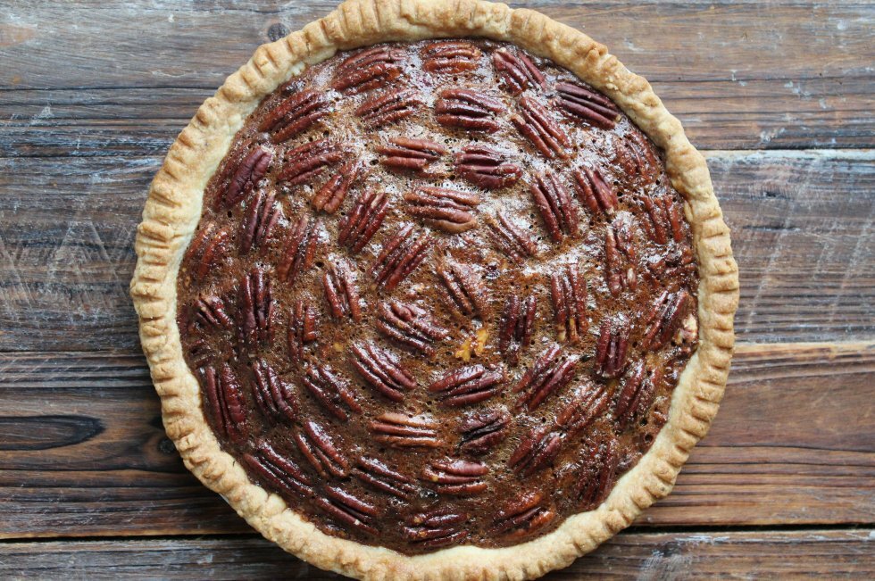Pecan Pie: Tærte med pecan-nødder