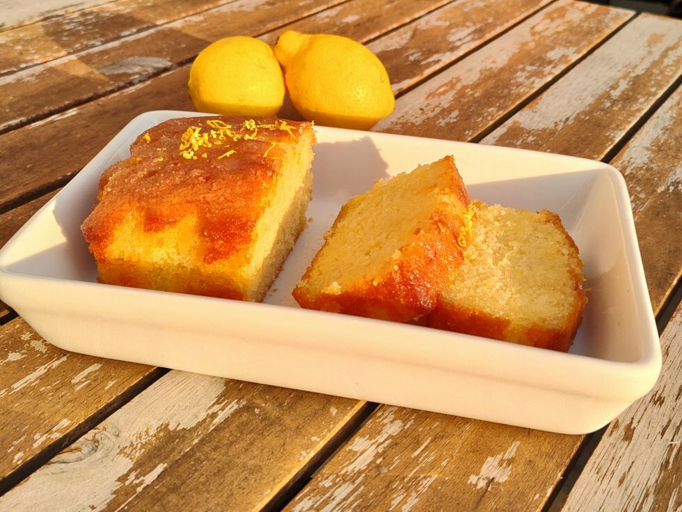 Engelsk Citronkage - Lemon Drizzle Cake