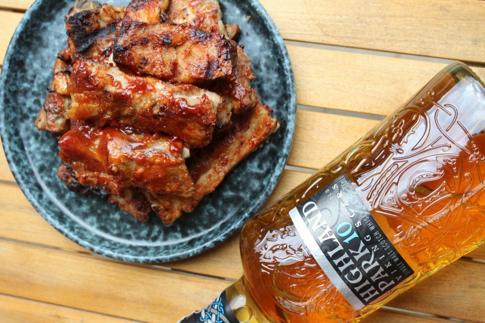 Highland Ribs: Spareribs med whisky