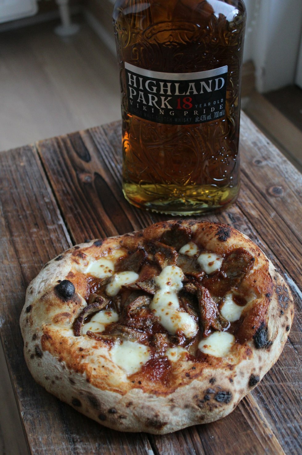 Barbecue Steak Pizza