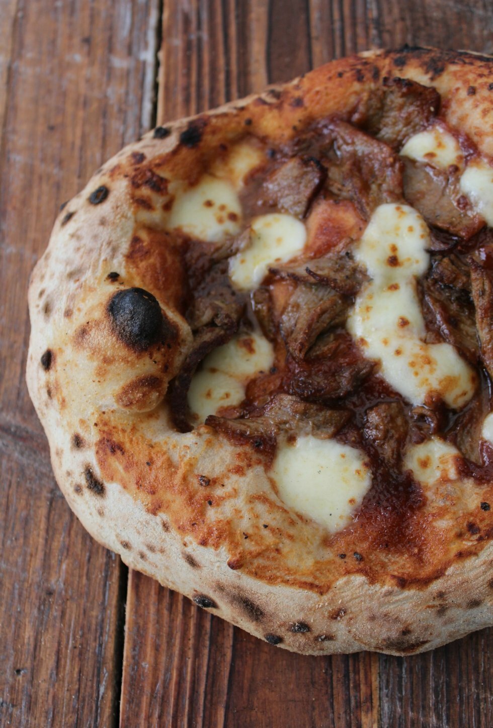 Barbecue Steak Pizza