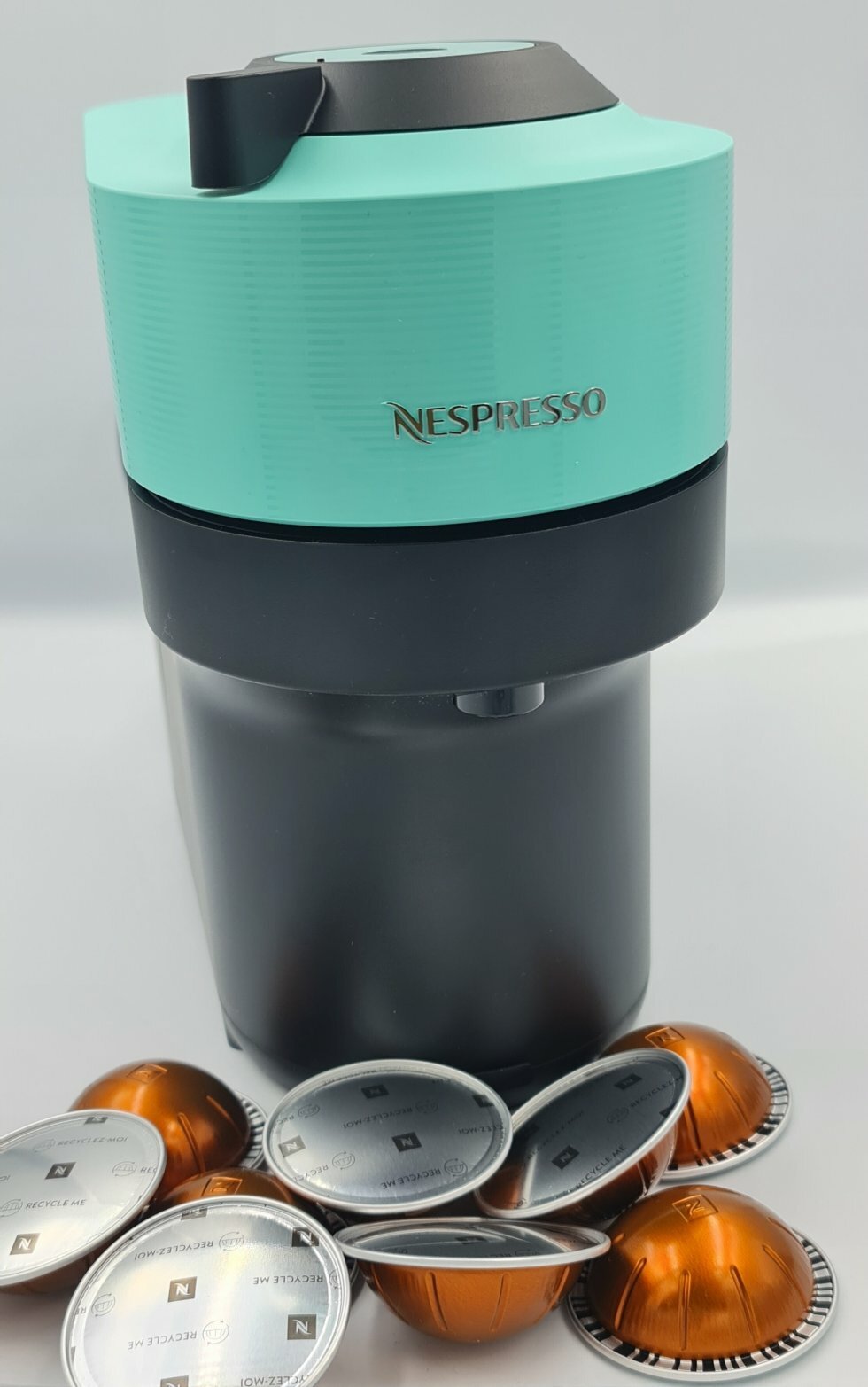 Nespresso Vertuo POP mintgrøn kaffemaskine - Test: Nespresso Vertuo POP