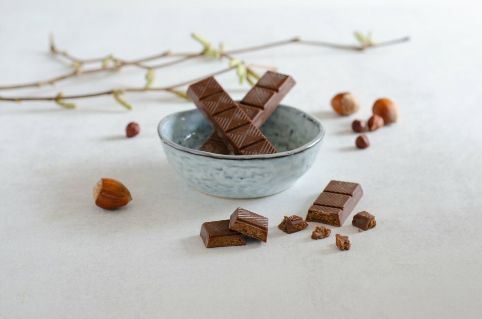 EASIS har lanceret fire nye varianter af sukkerfri chokoladebarer
