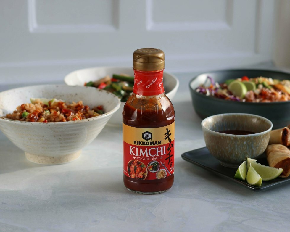 Kikkoman lancerer kimchi-chilisauce til at pifte din hverdagsasiatiske mad op 
