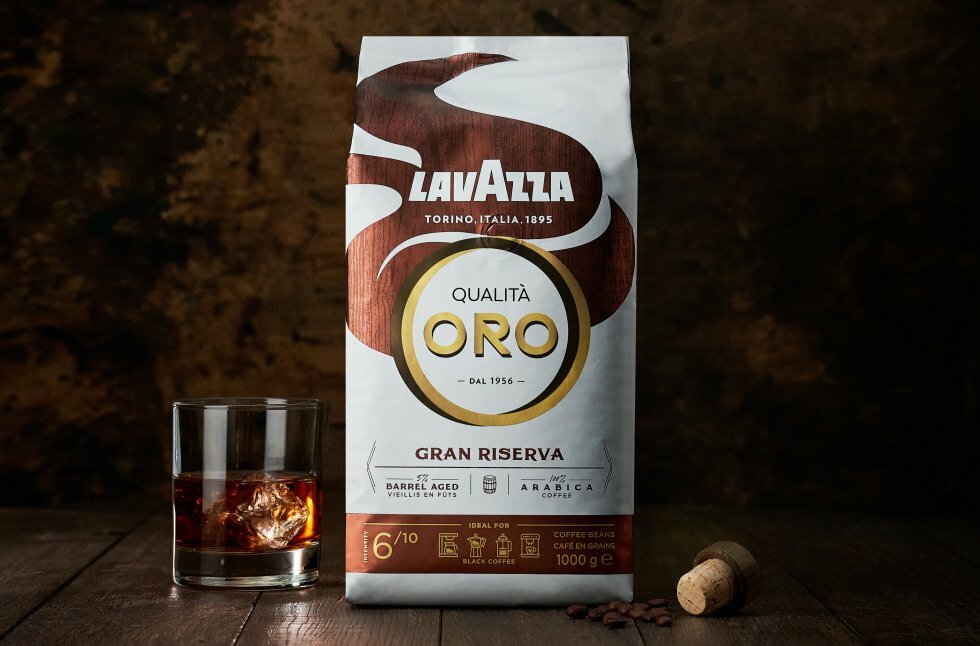 Lavazza har lanceret nye kaffebønner lagret på whiskytønder