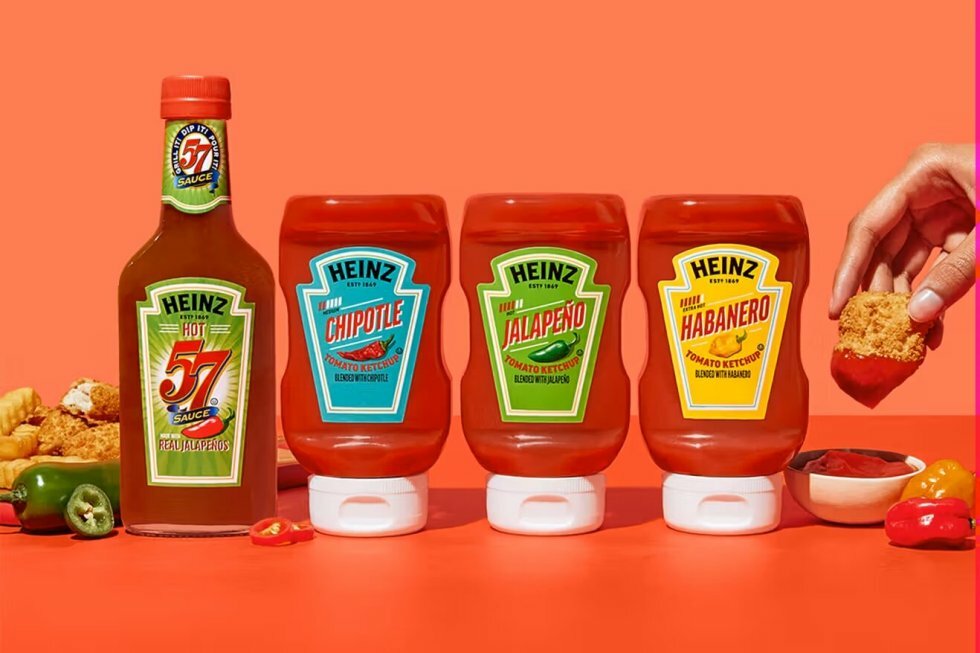 Heinz lancerer nye varianter af chili-ketchup