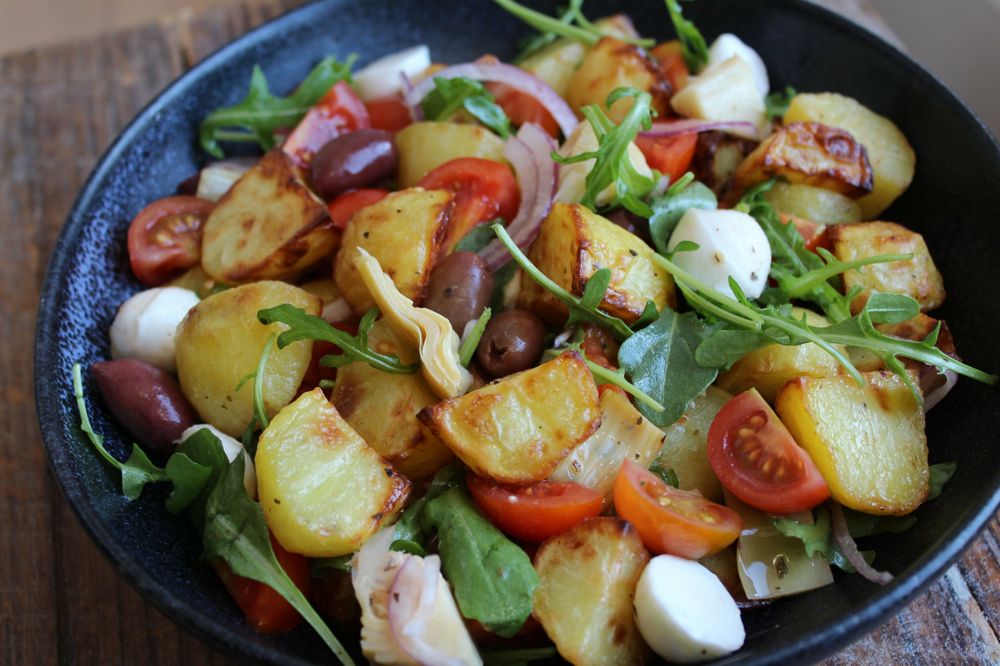 Italiensk kartoffelsalat - Mandekogebogen