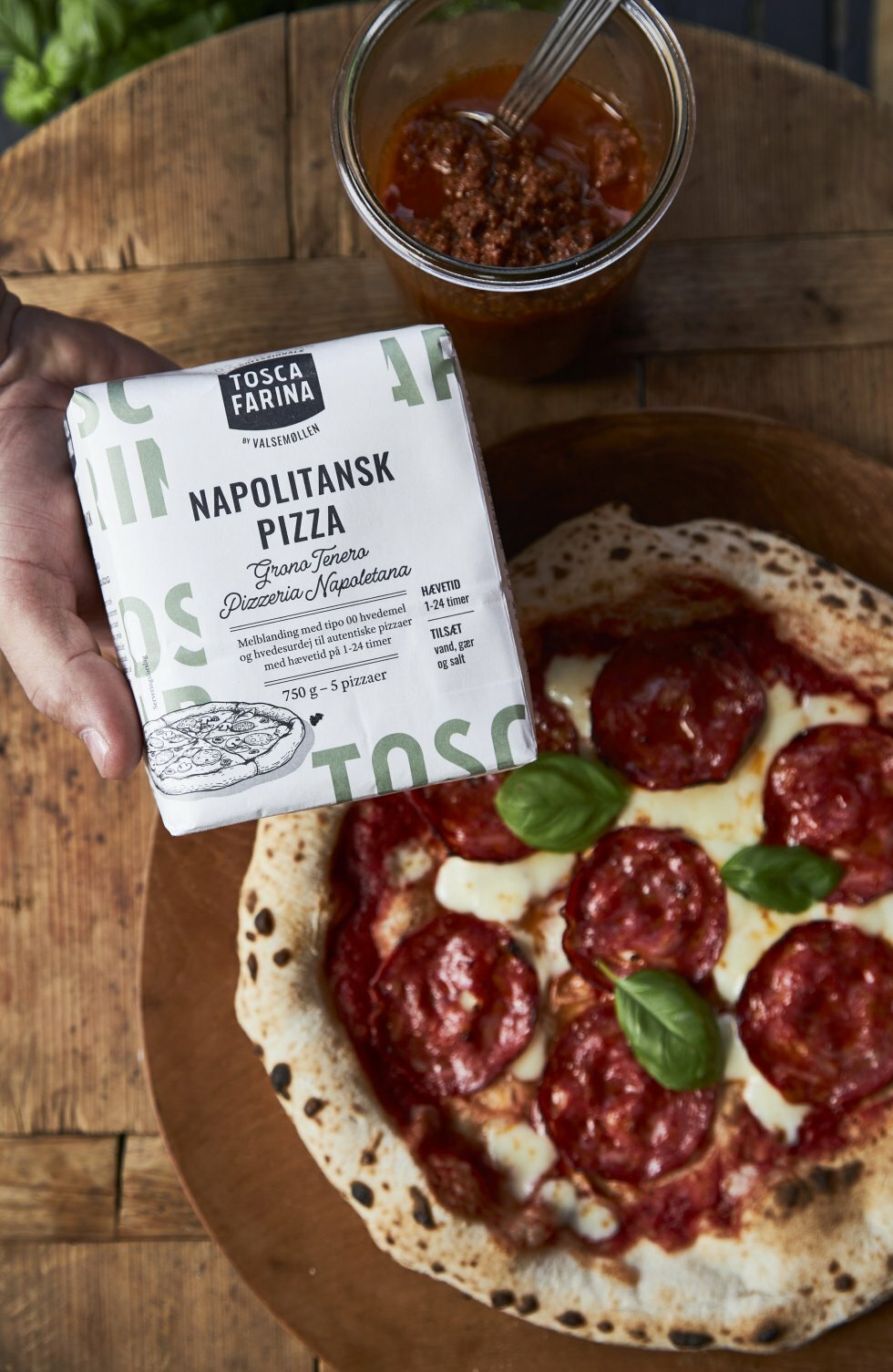Tosca Farina: Ny melserie gør det nemmere at bage verdensklasse-pizza