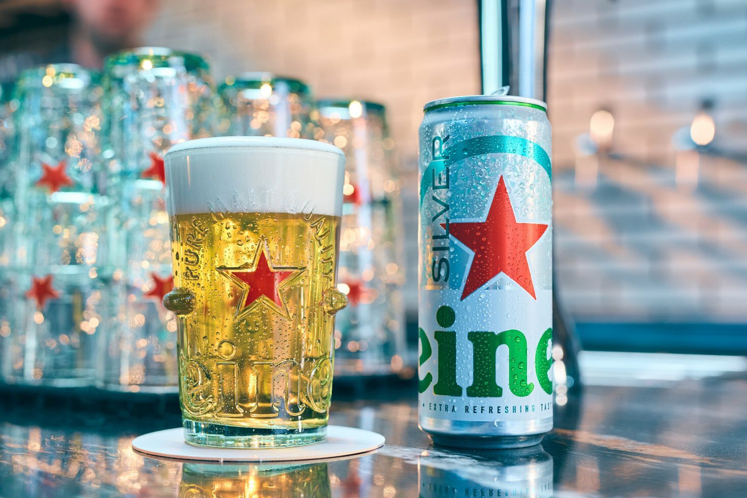 Heineken Silver: Heineken lancerer ny sommerfrisk øl brygget under iskolde forhold