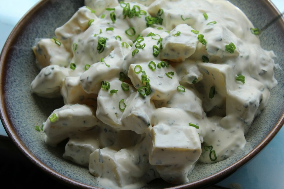 Bearnaise-kartoffelsalat