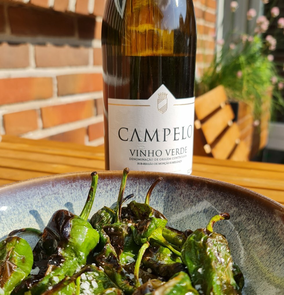 Padrons med Campelo Adamado - 3 sommeropskrifter parret med portugisiske vine fra Vinho Verde