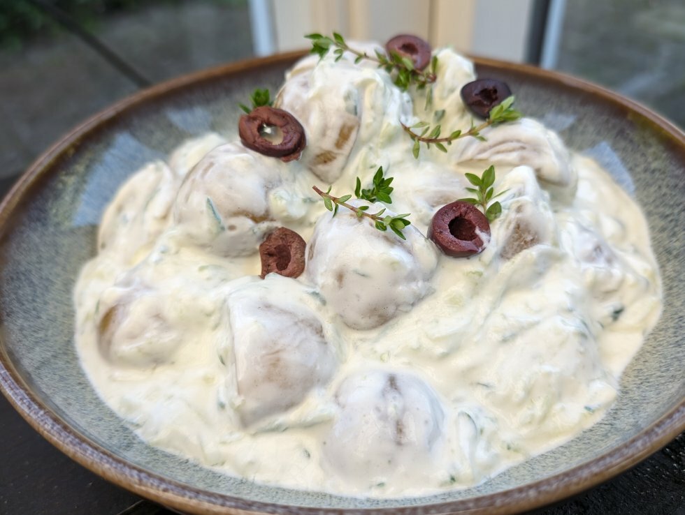 Tzatziki-kartoffelsalat