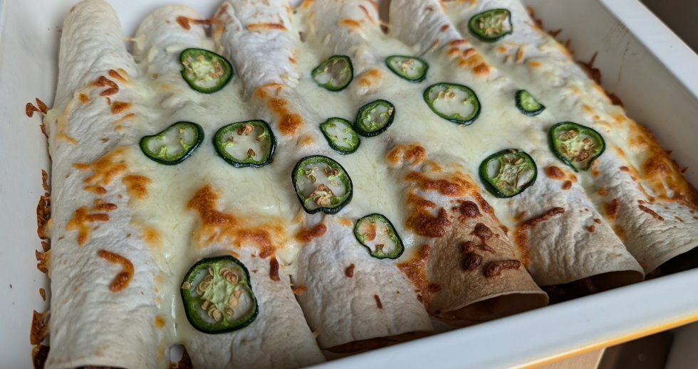 Enchiladas med kylling