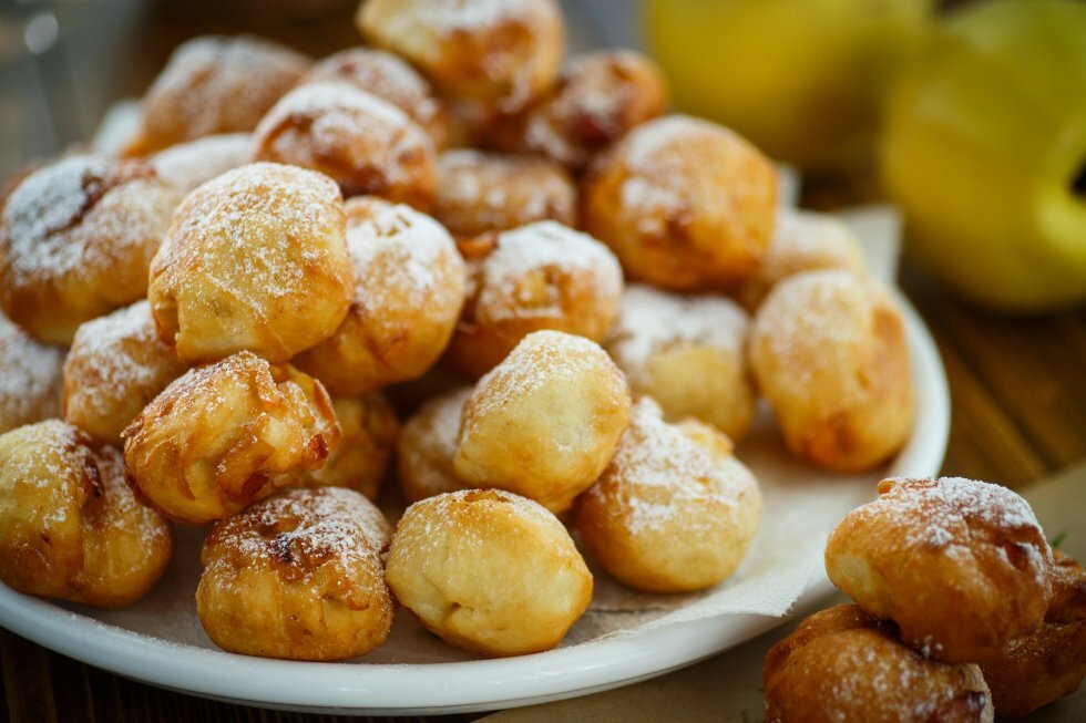 Æbleskiver i airfryer