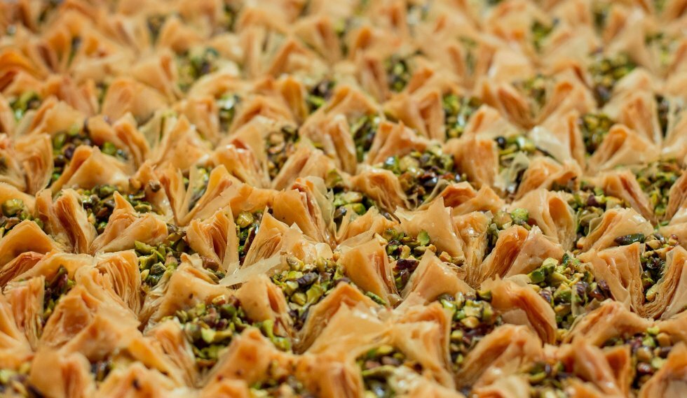 Baklava med pistacie