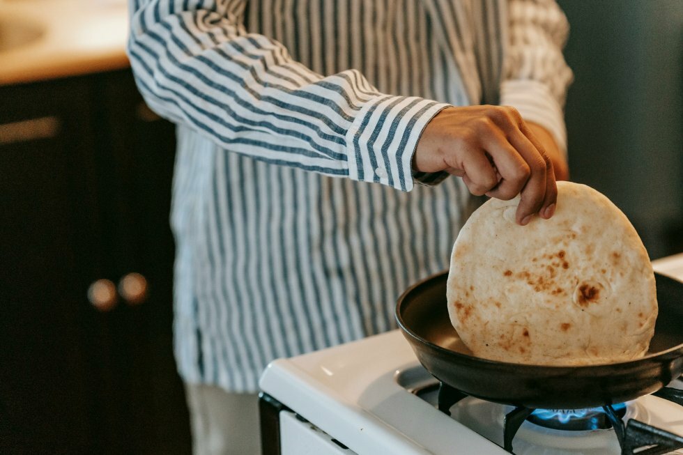 Sådan varmer du tortillas op på 30 sekunder