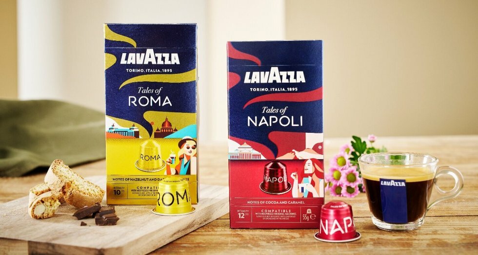 Lavazza udvider Tales of Italy med smagen af Rom og Napoli