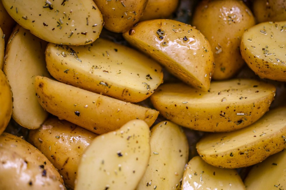 Bådkartofler i ovn