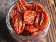 Semidried tomater i ovn
