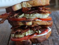 BLT Sandwich - Den perfekte sandwich med bacon, tomat og salat