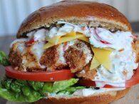 Chicken Burger: Hjemmelavet kyllingeburger