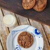 Amerikanske Double Chocolate Cookies - Amerikanske Double Chocolate Chip Cookies