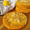 Amerikanske Cookies med hvid chokolade og citron - Foto: Mandekogebogen.dk - Amerikanske Cookies med citron og hvid chokolade