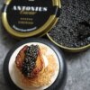 Kartoffel-snack med cremet kaviar. - Potato Crunch Caviar