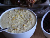 Flødestuvede majs - creamed corn