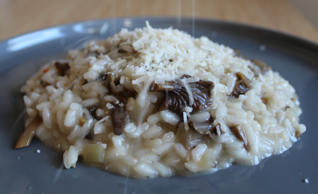 Kantarel-risotto